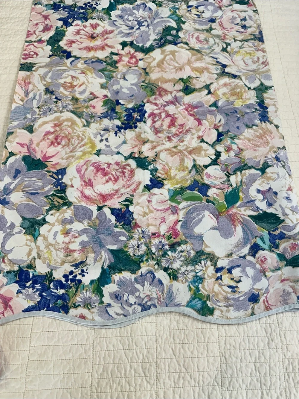 Wamsutta Vintage set of 2 Standard Pillowcase Floral Supercale Cottagecore